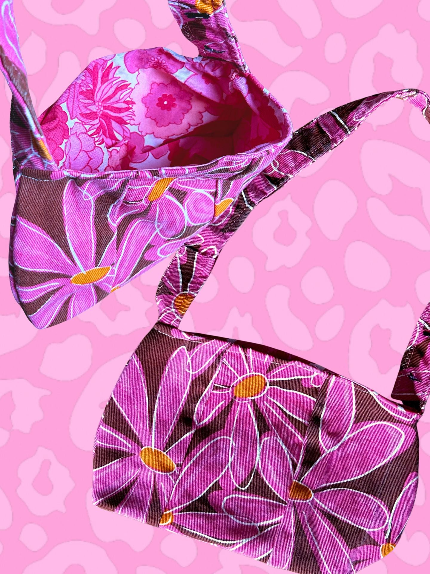 70’s Denim Shoulder Bag 🌸