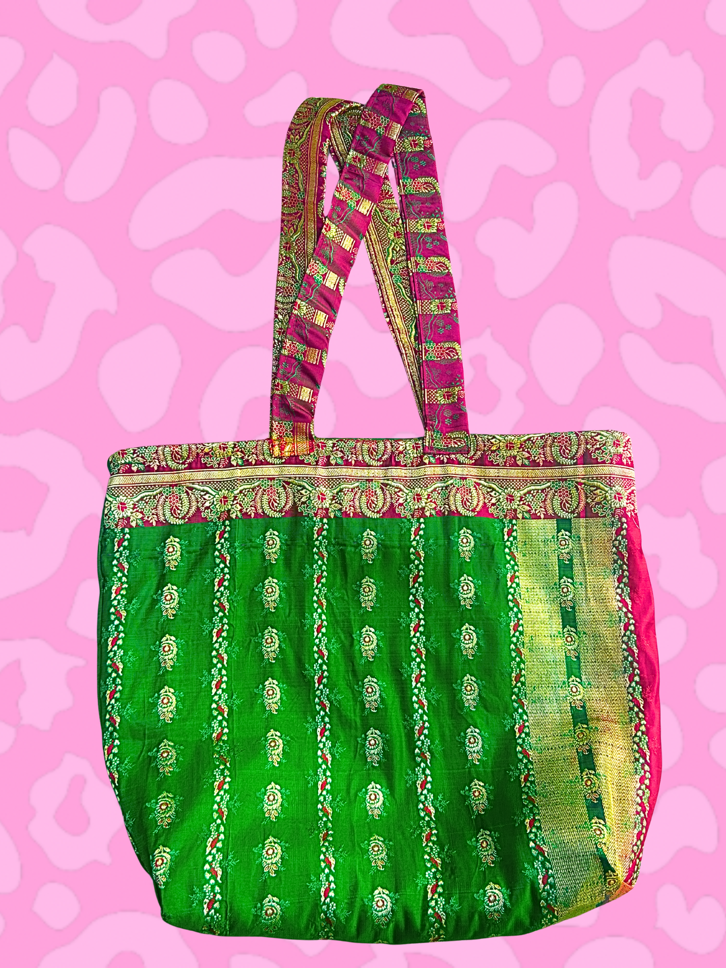 Green Tote Bag