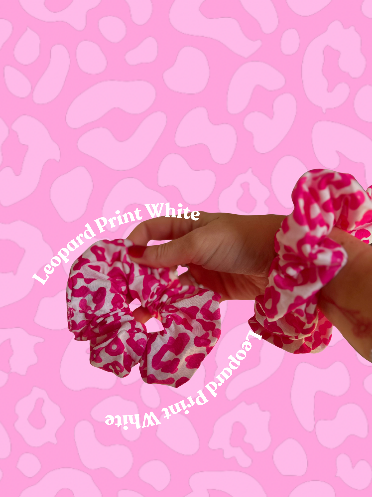 Leopard Print White