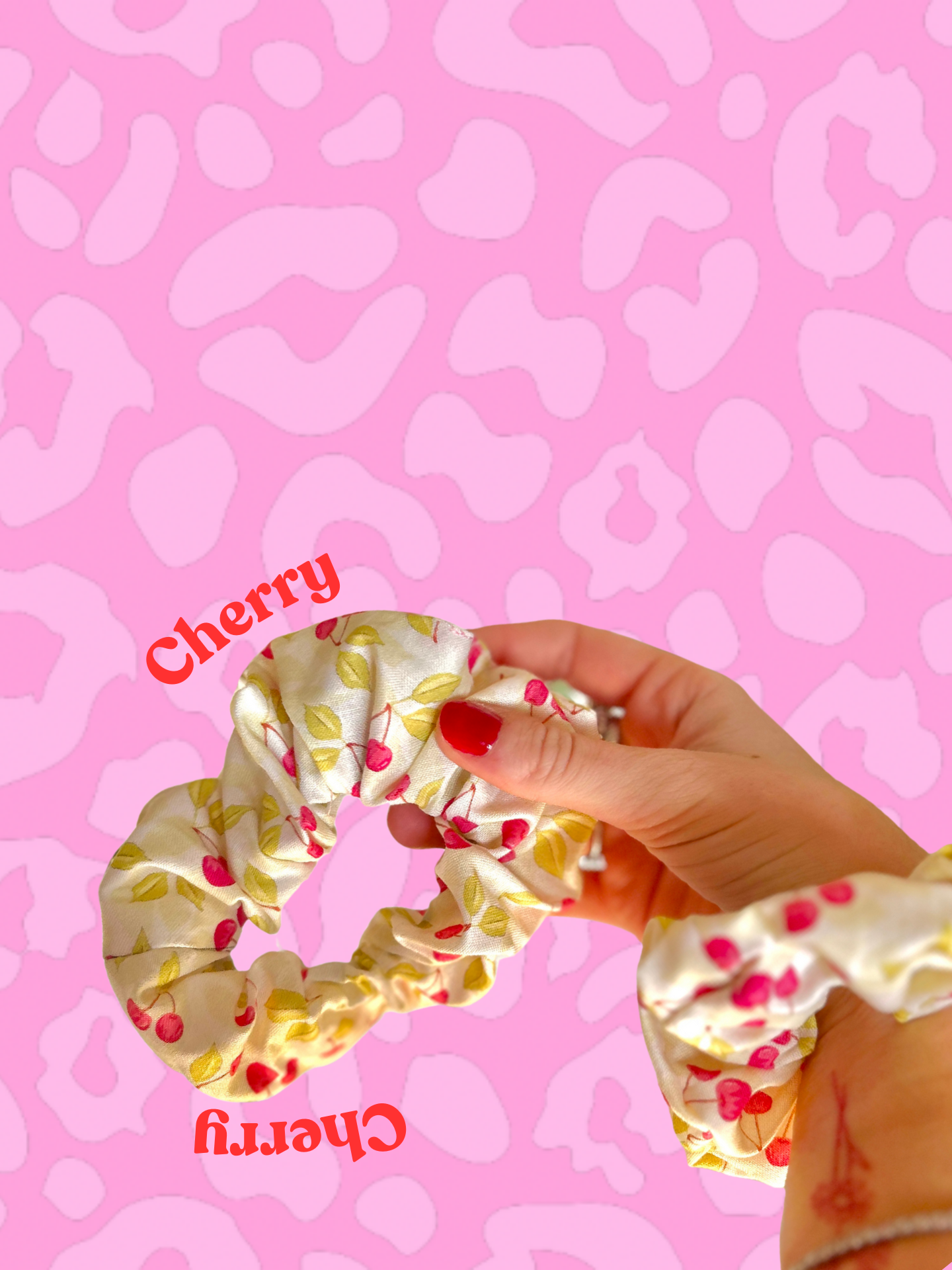 Cherry Scrunchie